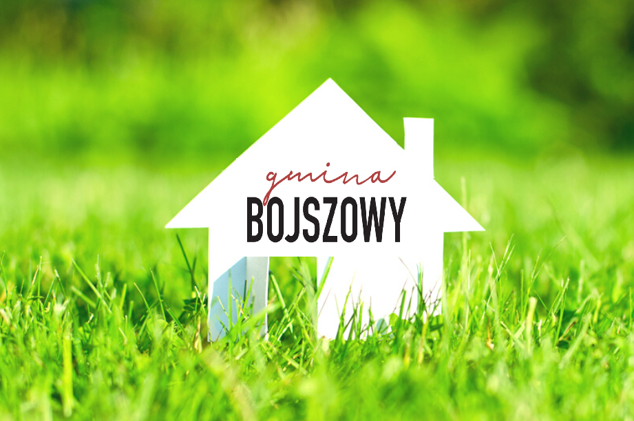 kartonowy domek na trawie