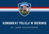 Komunikat KPP Bieruń ws. zadań priorytetowych